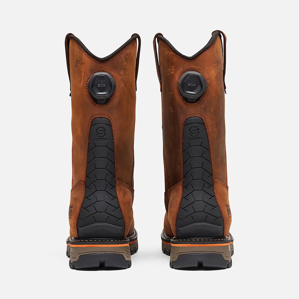 Men's Pull-On Work Boot With Dial Closure