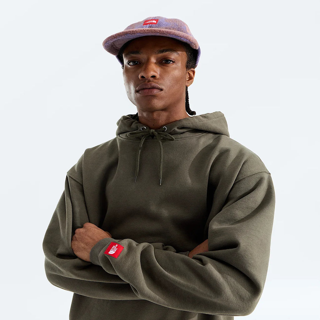 Unisex Graphic Pullover Hoodie - Taupe Green