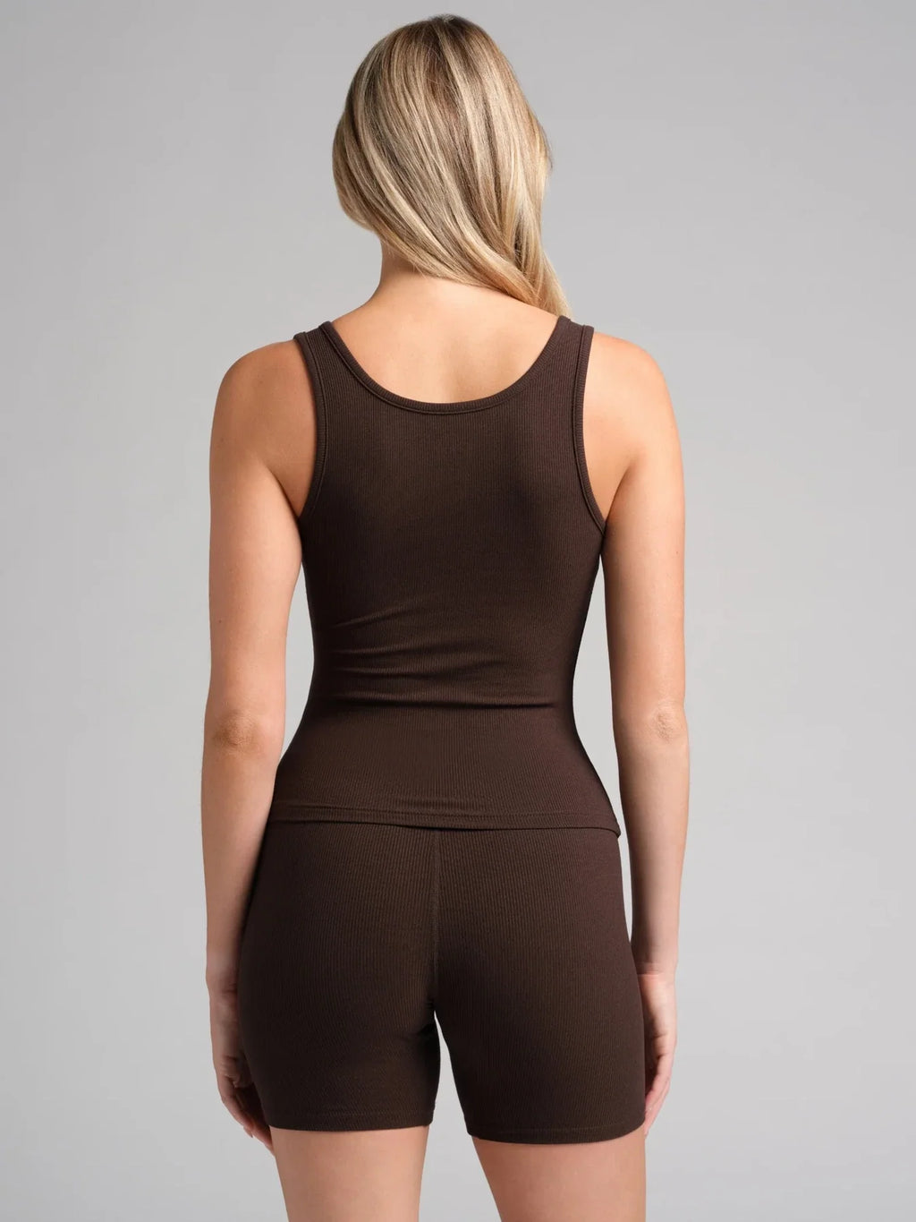 Ribbed Waist-Length Tank 3-Pack
