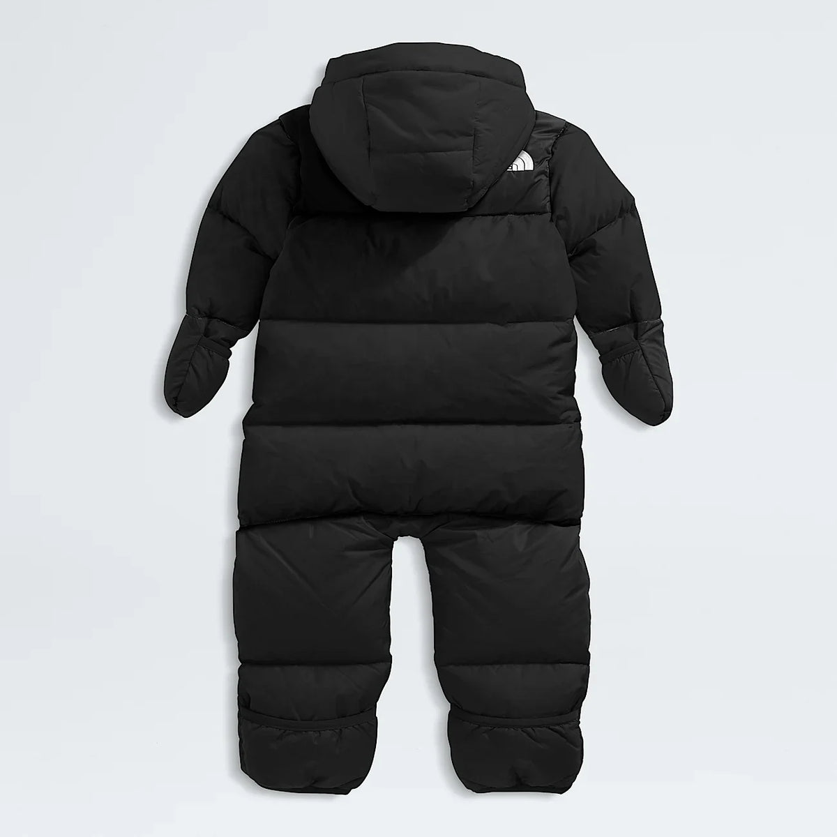 Baby Insulated Puffer One-Piece - Black