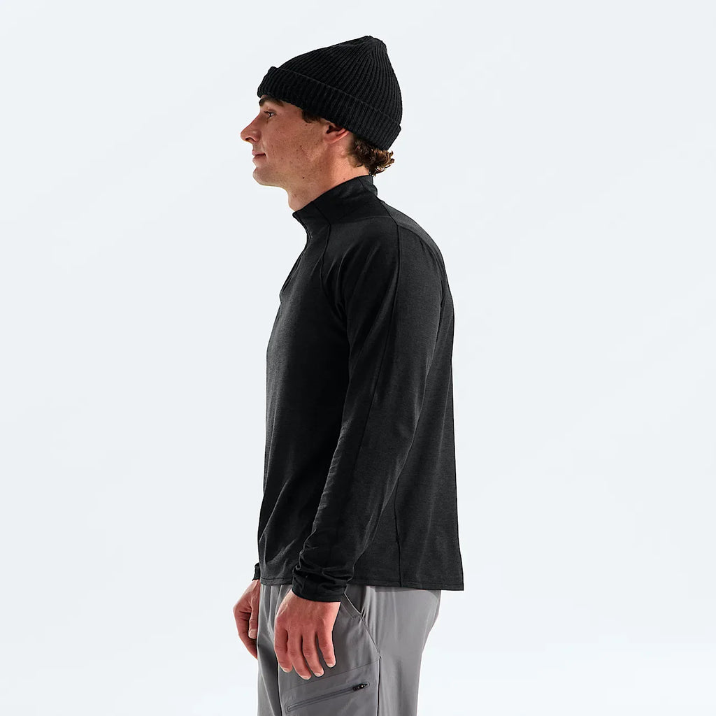 Men's Quarter-Zip Active Pullover - Black