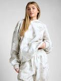 Camouflage Pullover Hoodie - Silver Birch