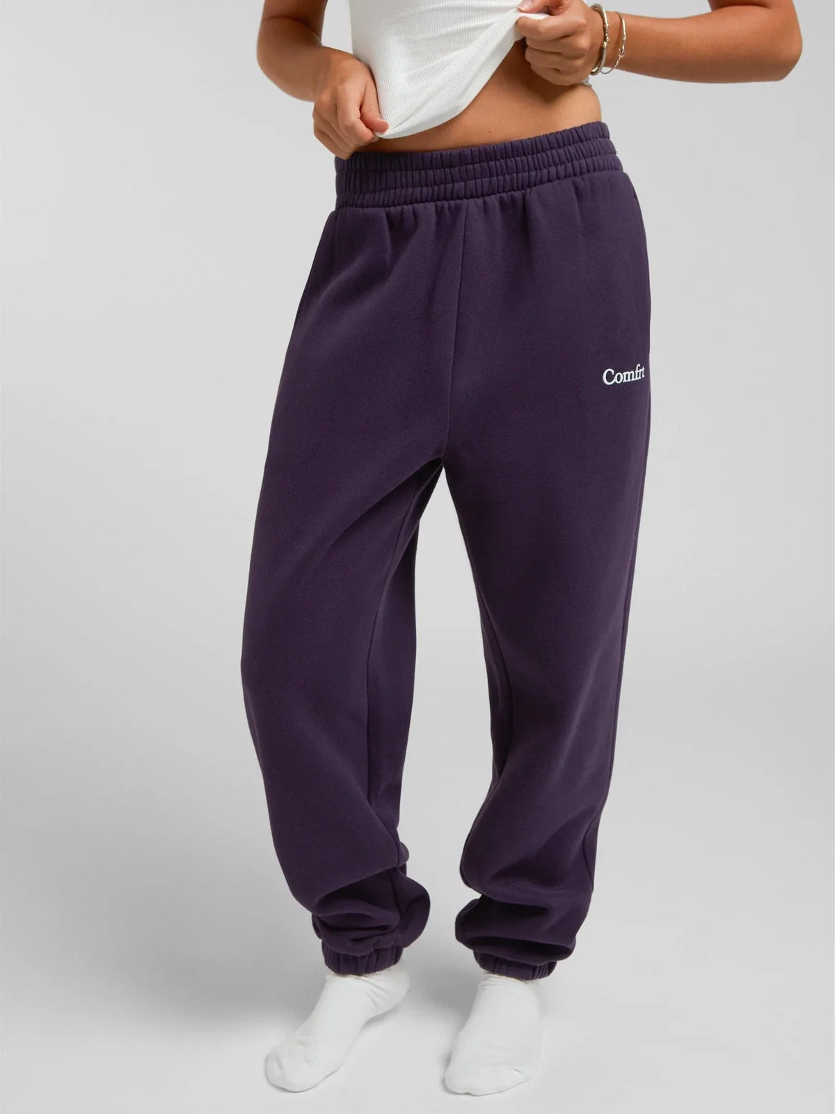 Jogger Sweatpants - Blackberry