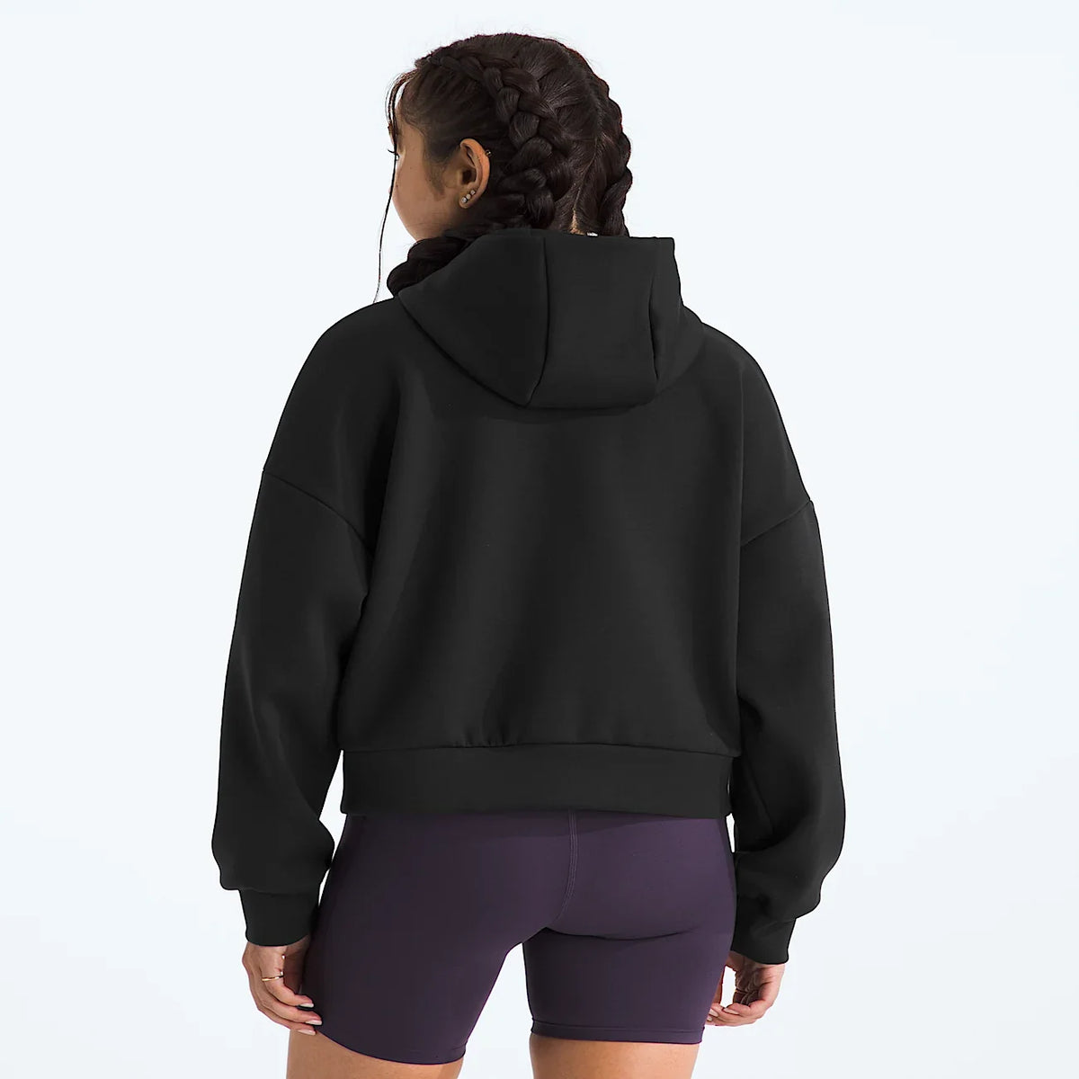 Women's Full-Zip Hooded Jacket - Black