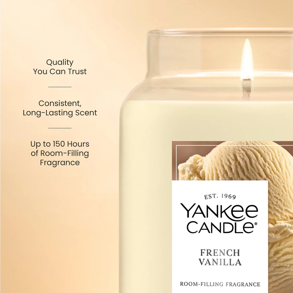 Large Jar Candle - Vanilla Scent