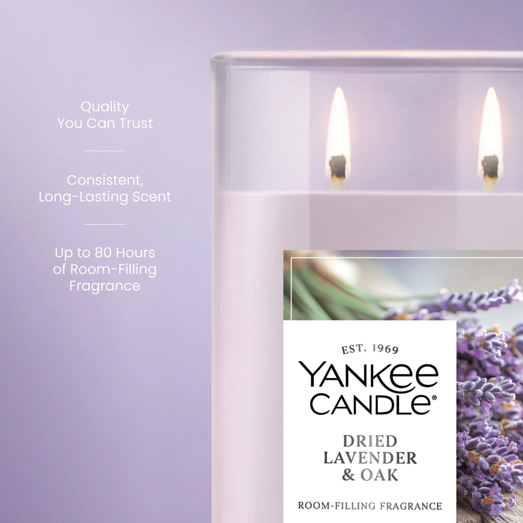 Large Tumbler Candle - Lavender Oak