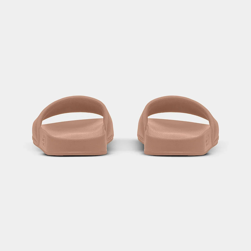 Women's Open-Toe Slides - Cream Pink