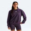 Women's Double-Knit Crewneck Sweatshirt - Blue