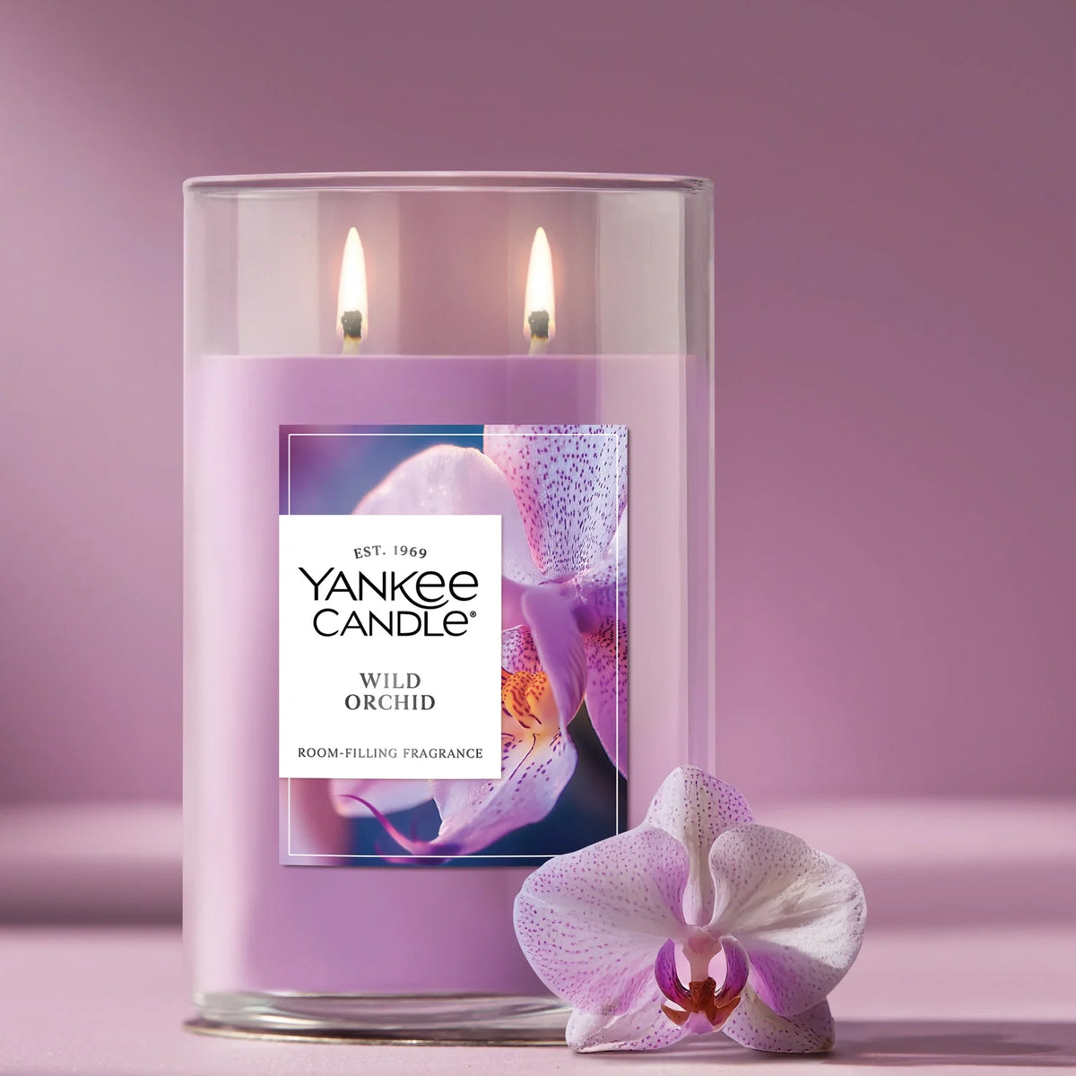 Large Tumbler Candle - Wild Orchid