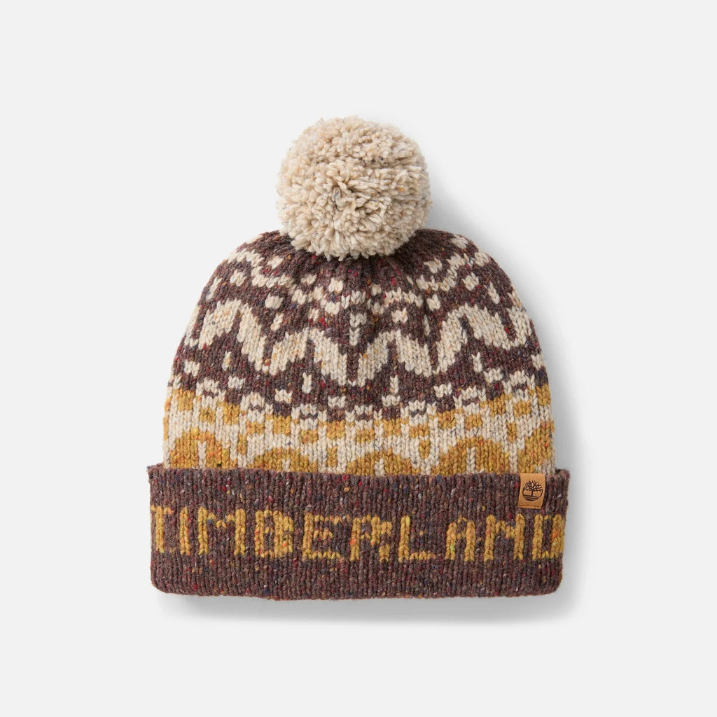 Men's Fair Isle Pom Beanie
