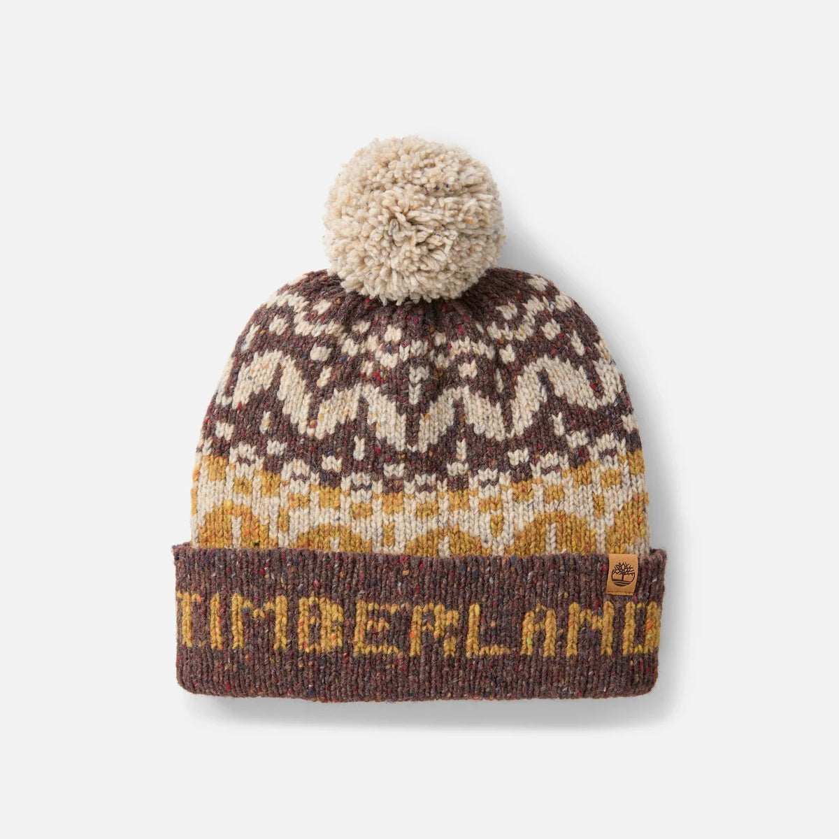 Men's Fair Isle Pom Beanie