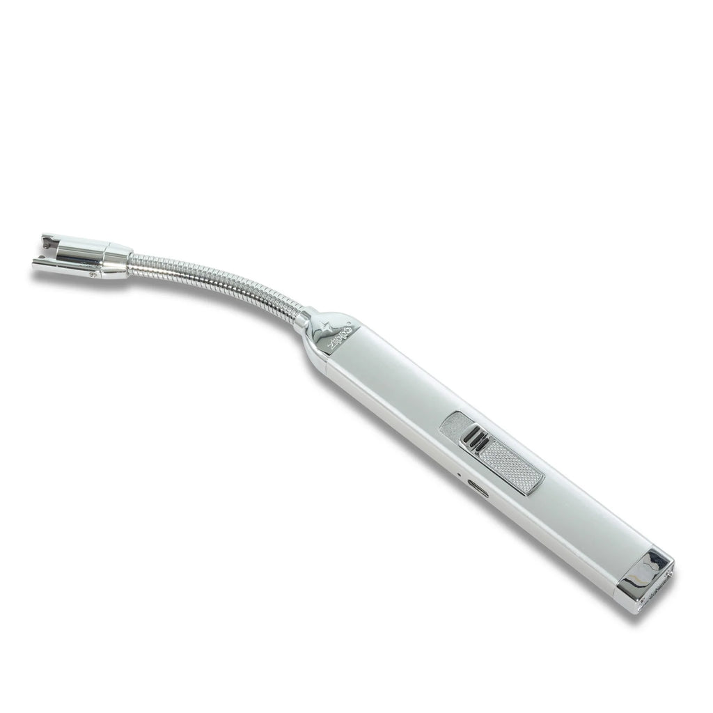Rechargeable Silver Candle Lighter