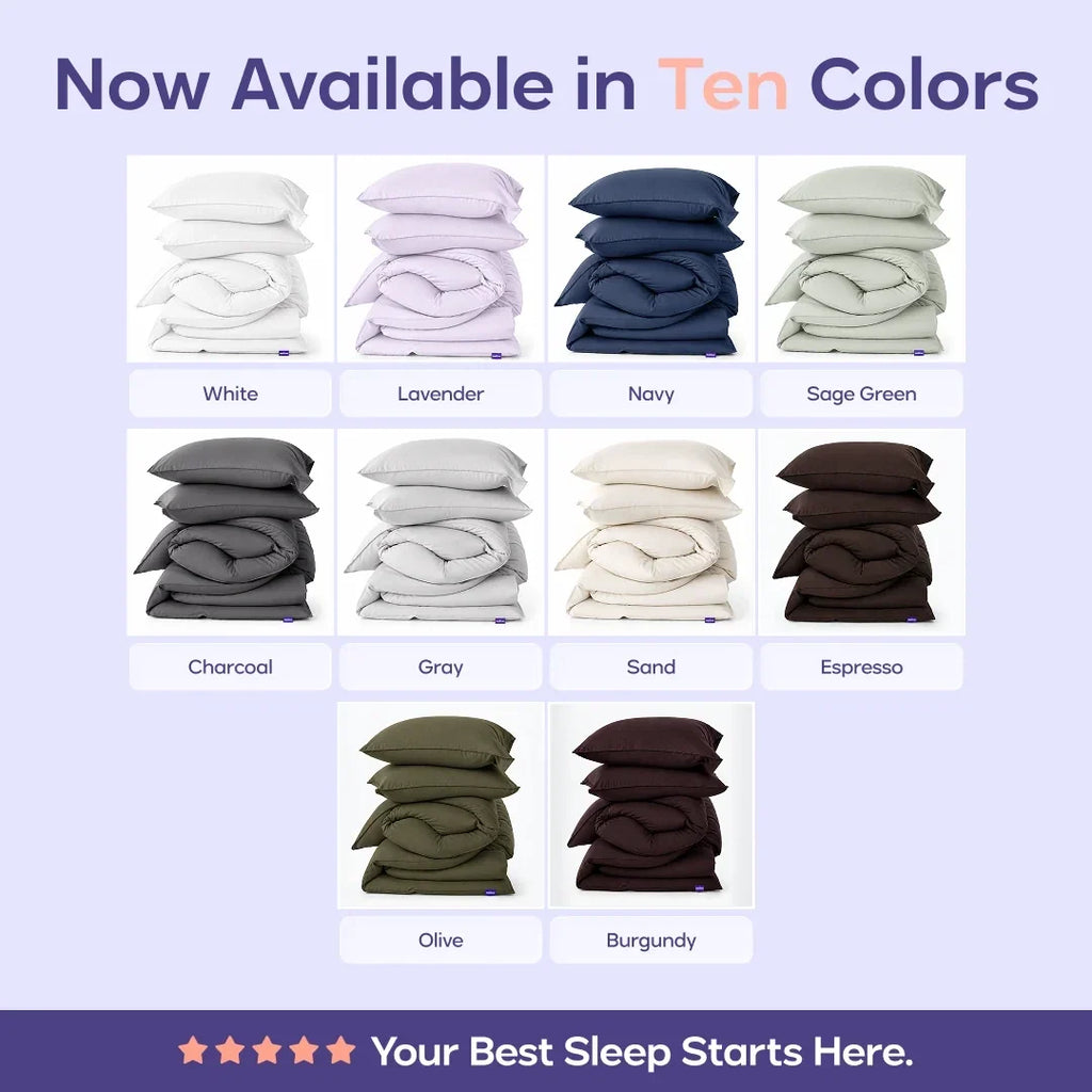 Duvet Cover Set - White, Twin/Twin XL