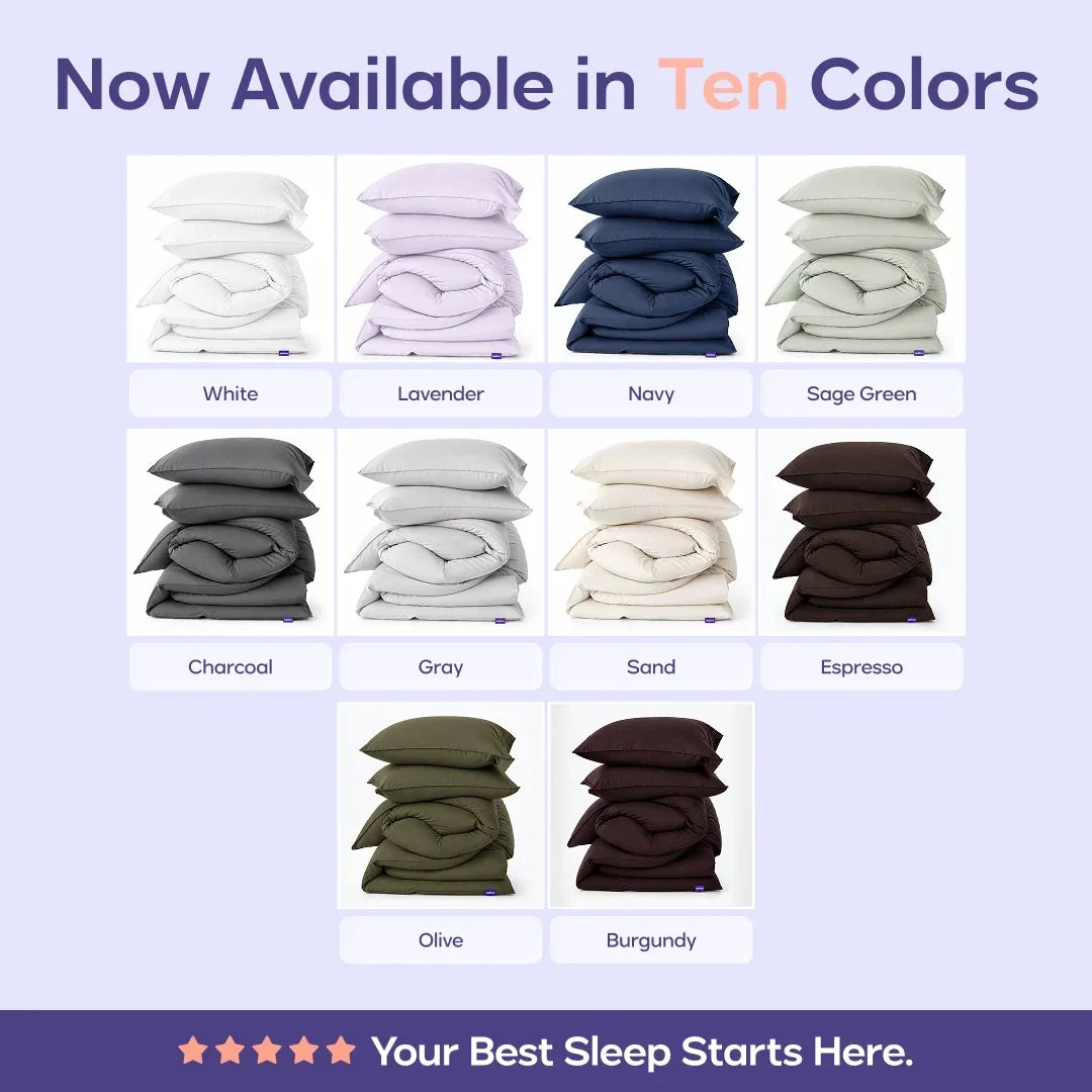 Duvet Cover Set - White, Twin/Twin XL