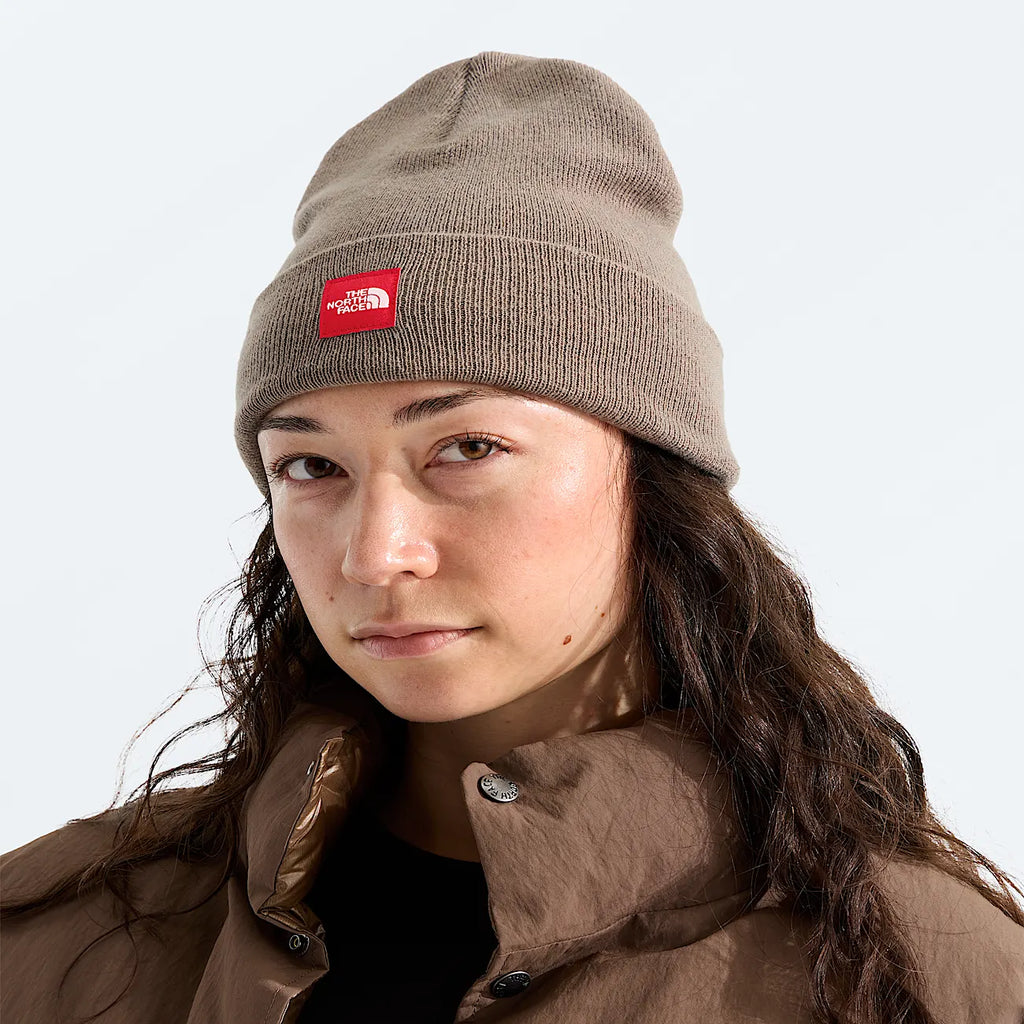 Knit Cuffed Beanie - Garnet