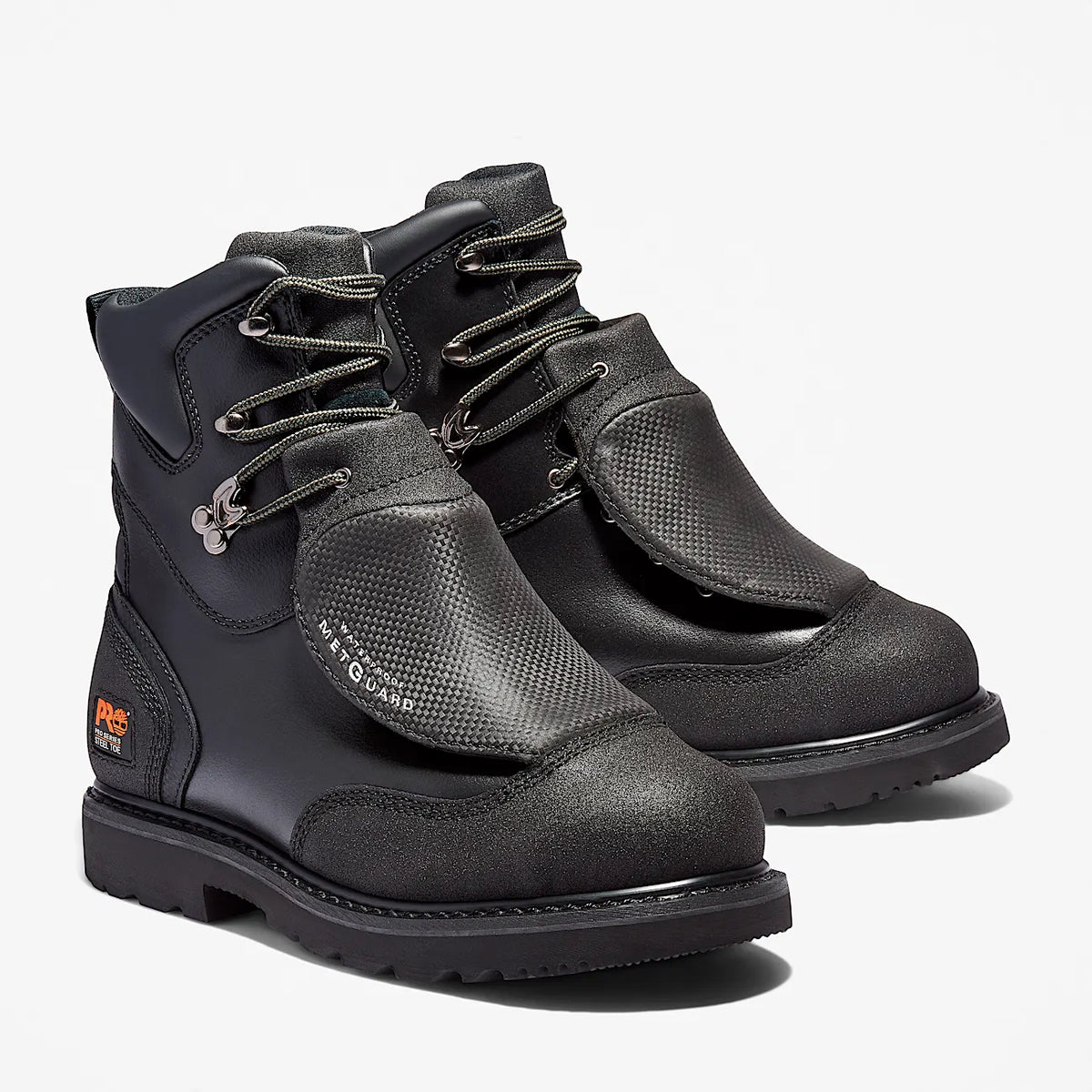 Men's Waterproof Steel Toe Met Guard Work Boot