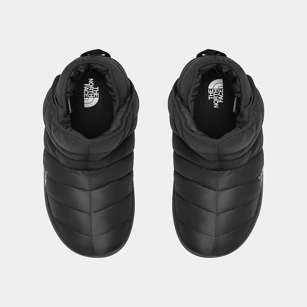 Men's Insulated Bootie Slippers - Black