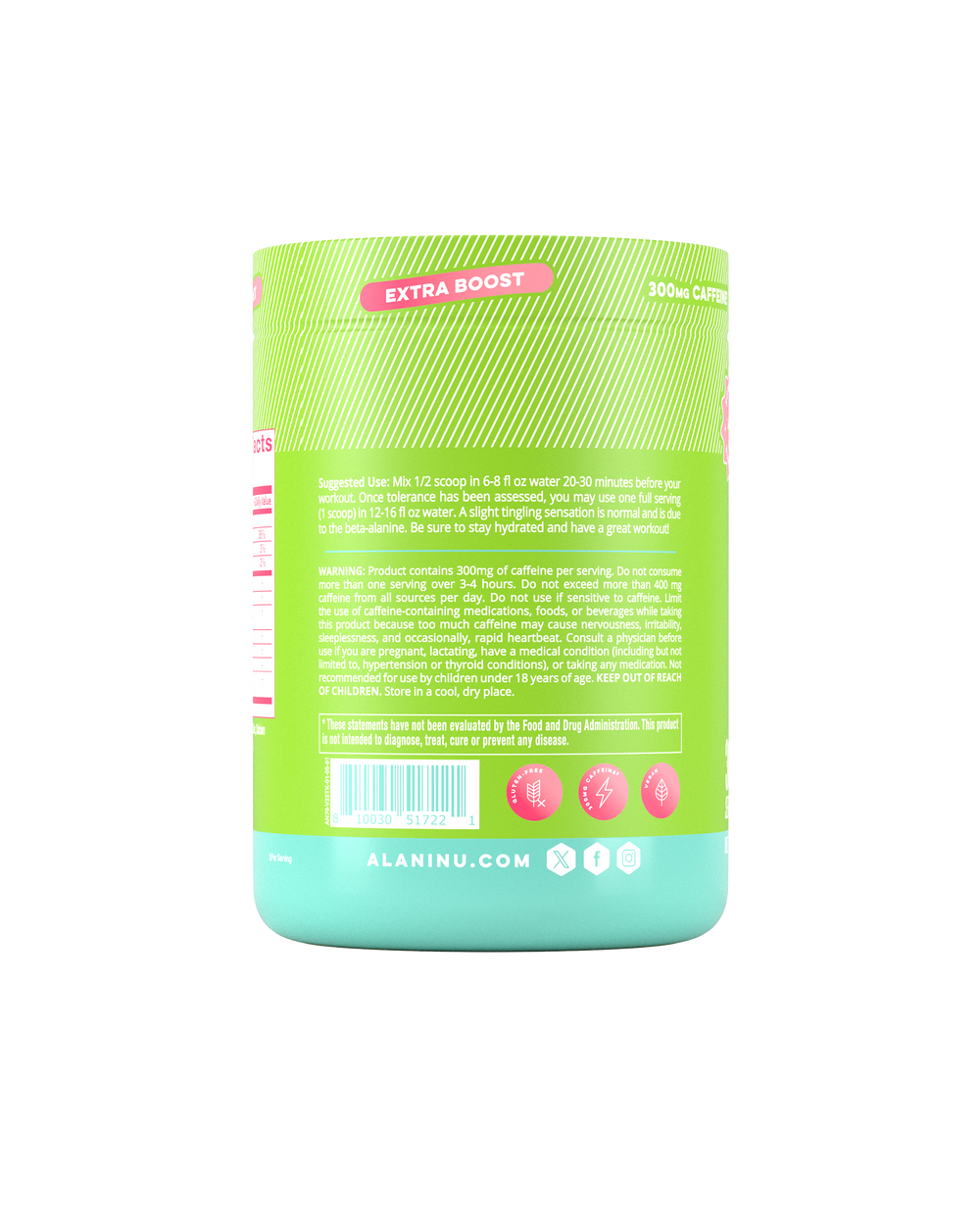 Pre-Workout Powder - Kiwi Strawberry