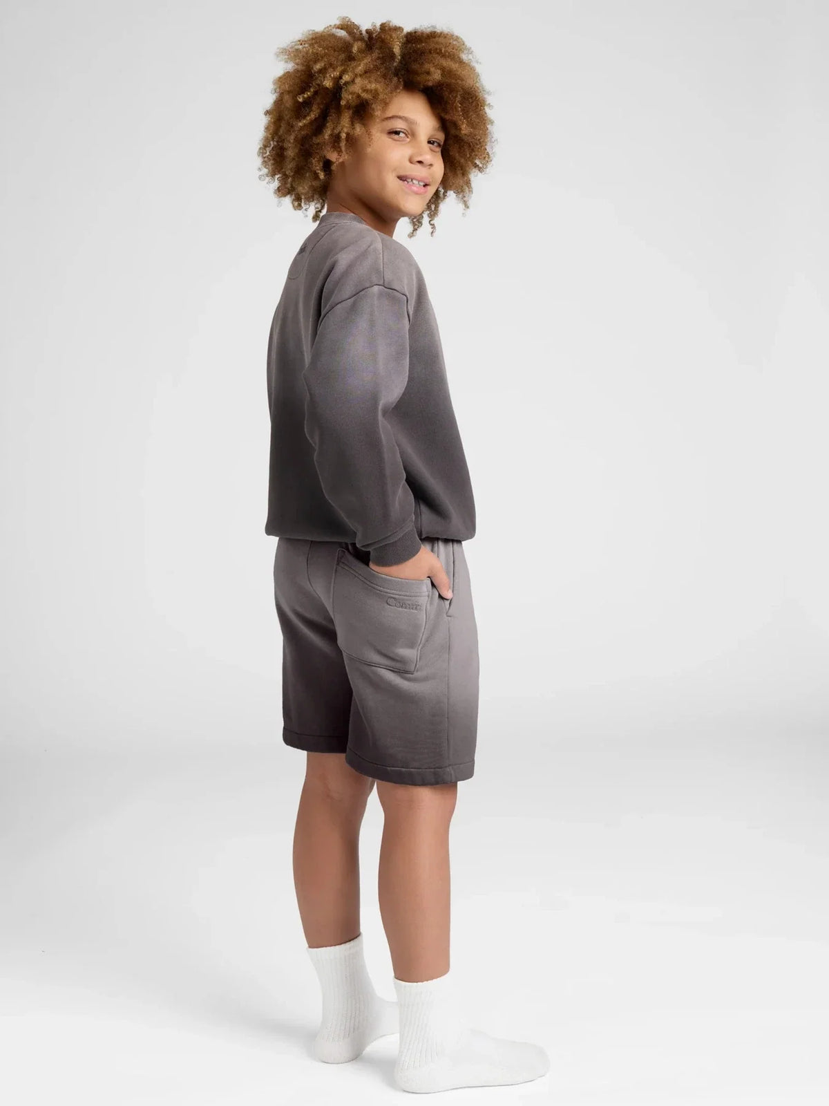 Kids' Crewneck Sweatshirt - Graphite