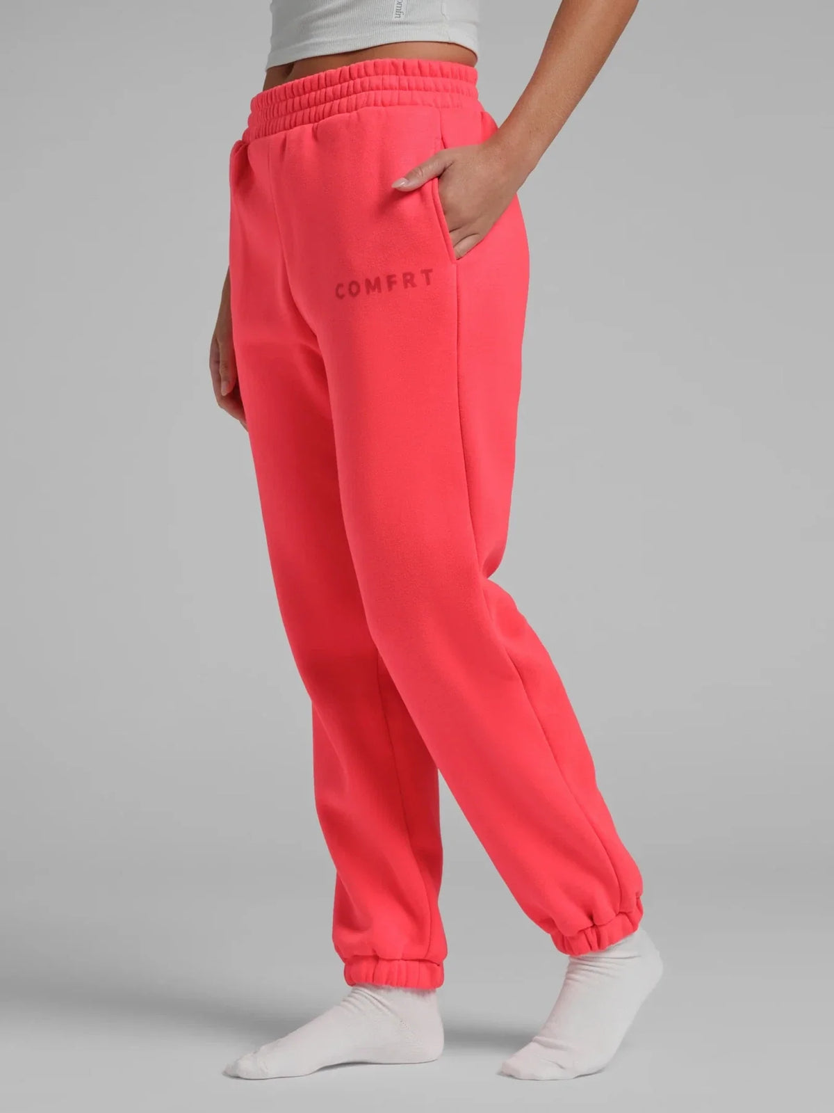 Bright Jogger Sweatpants - Fuchsia
