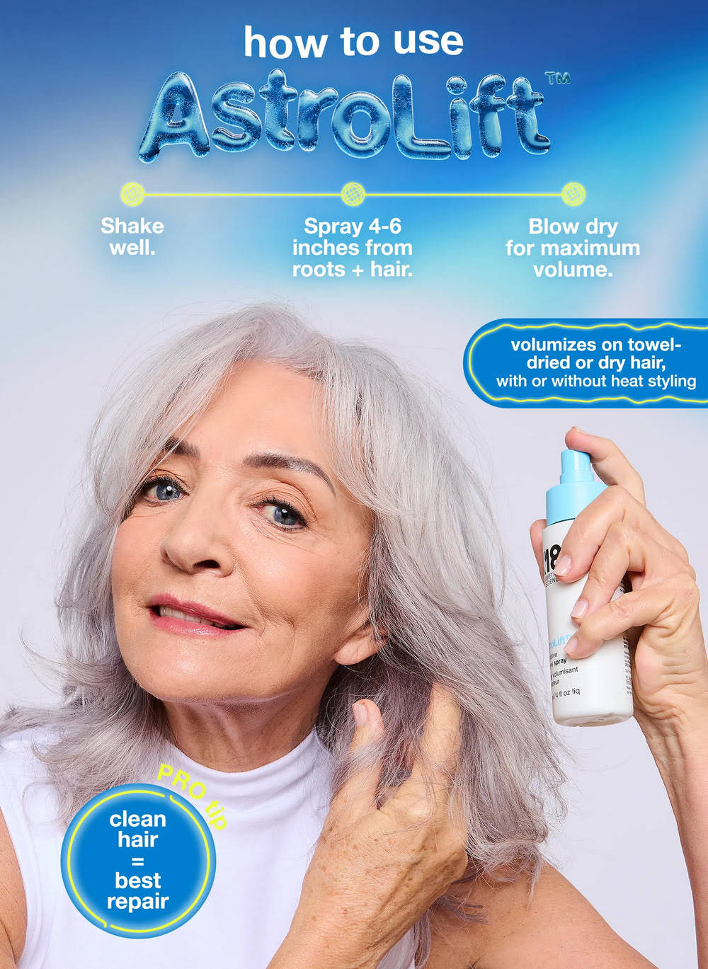 Mini Lightweight Volume Spray