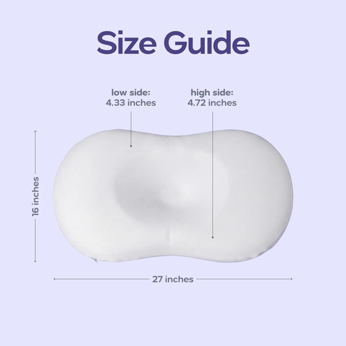 Reversible Bed Pillow