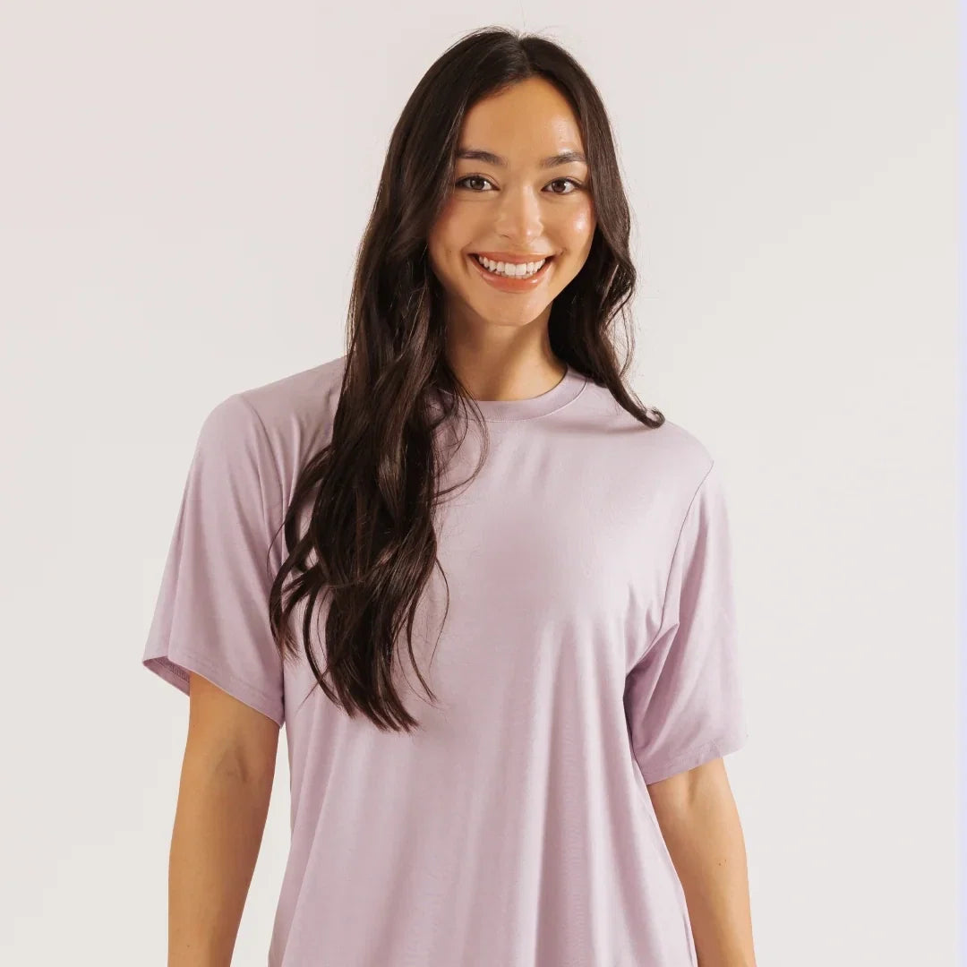 Cooling Sleep T-Shirt - Lavender