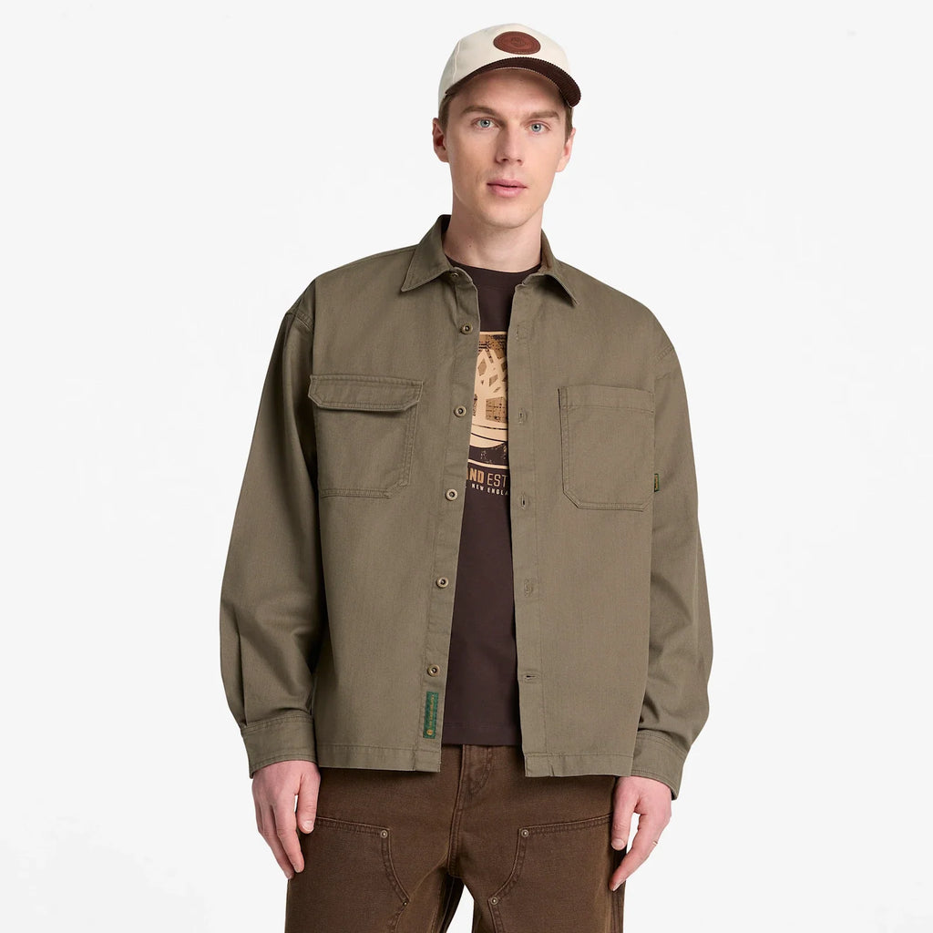 Men's Twill Overshirt