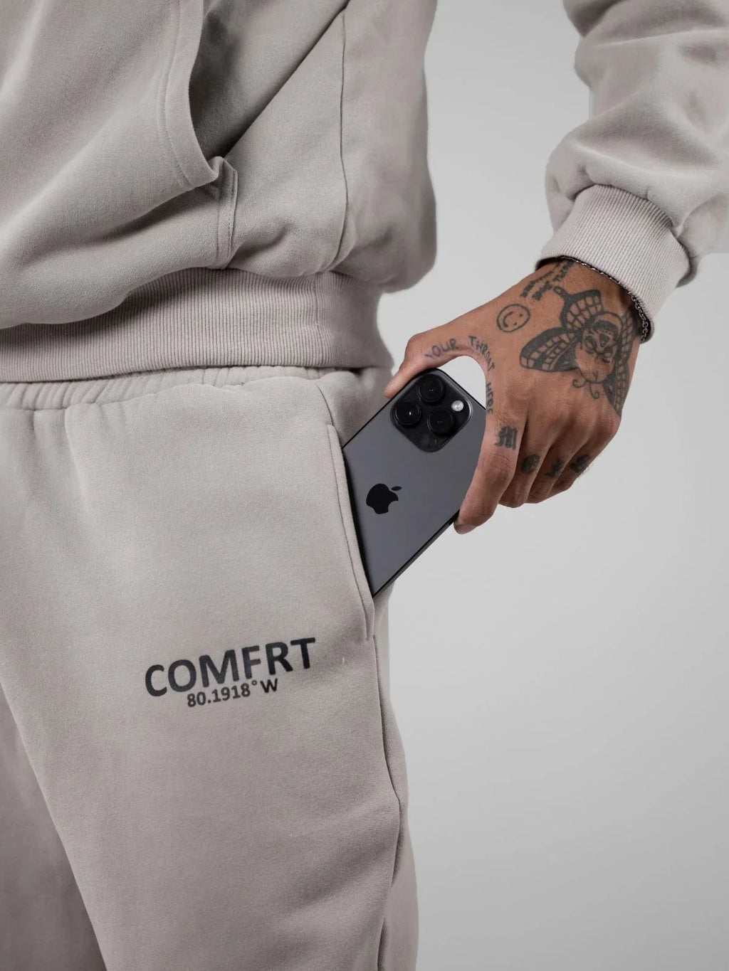 Jogger Sweatpants - Stone