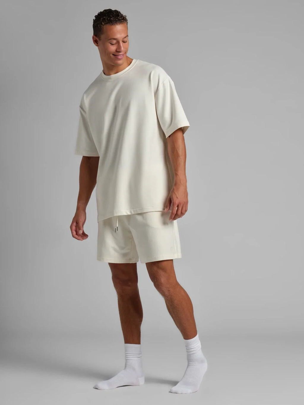 Terry Lounge T-Shirt - Ivory