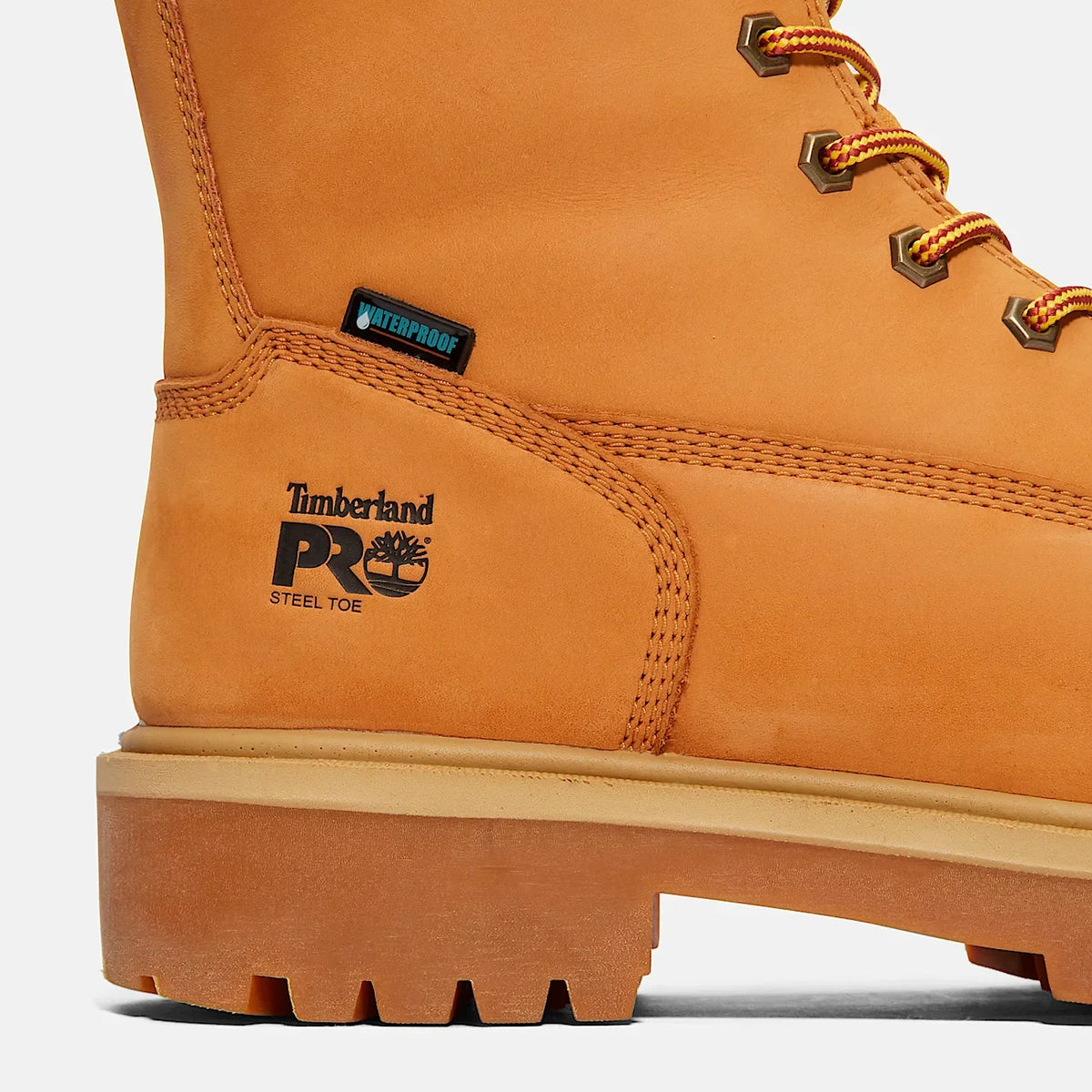 Men's 8-Inch Waterproof Steel Toe Work Boot