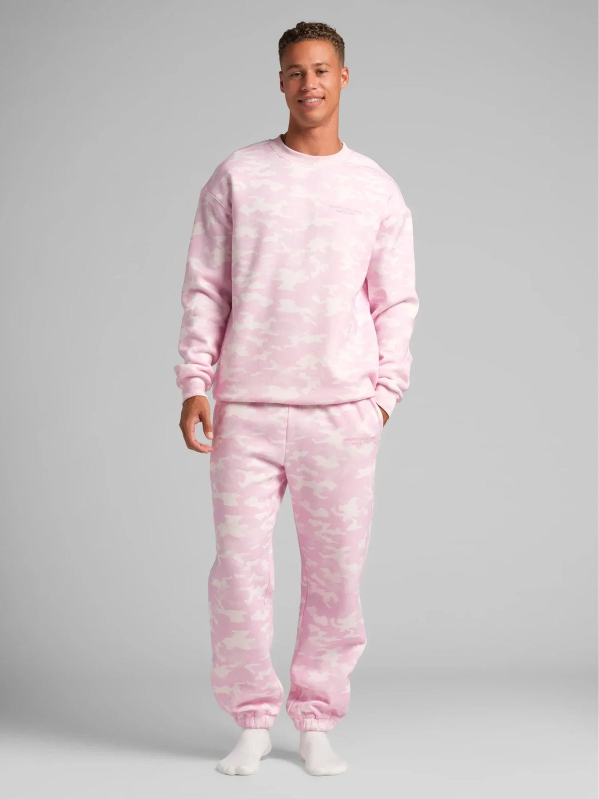 Crewneck Sweatshirt - Pastel Camo