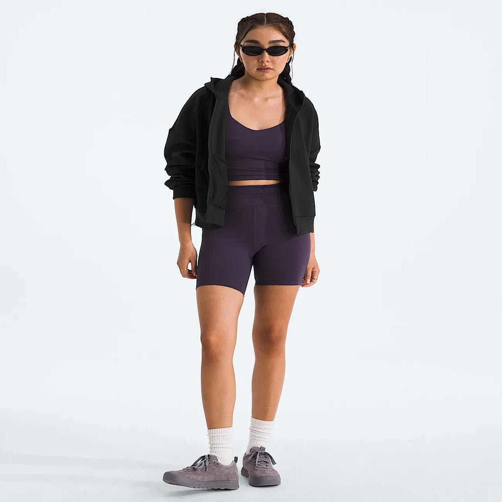 Women's Full-Zip Hooded Jacket - Black