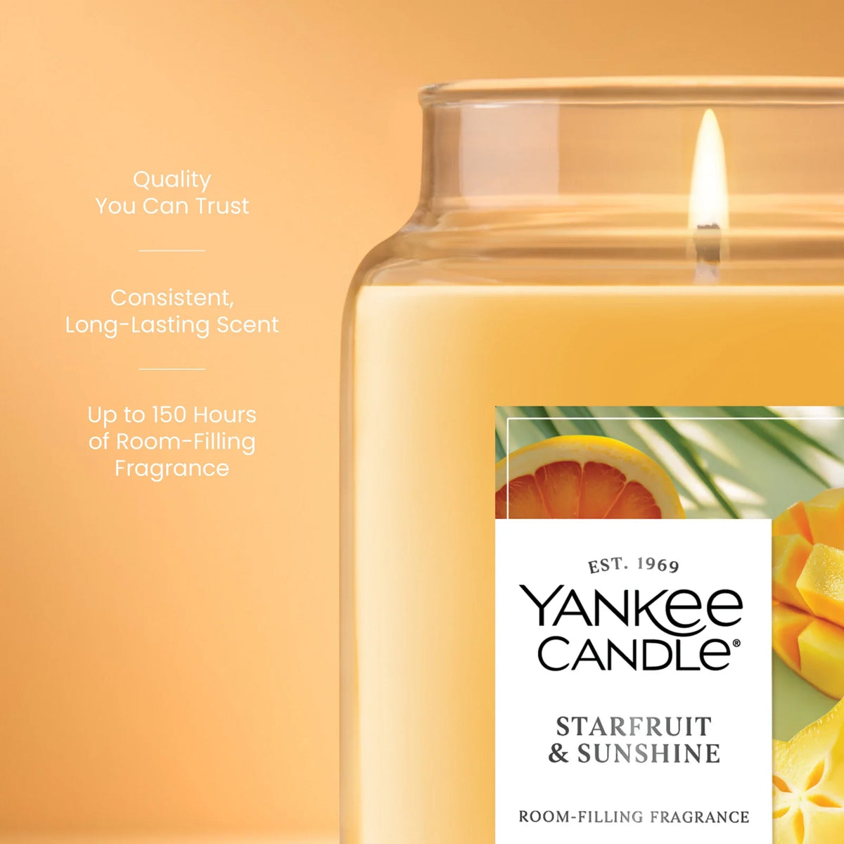 Large Jar Candle - Fruity Summer Scent