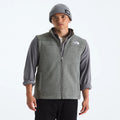Men's Full-Zip Fleece Vest - Gray