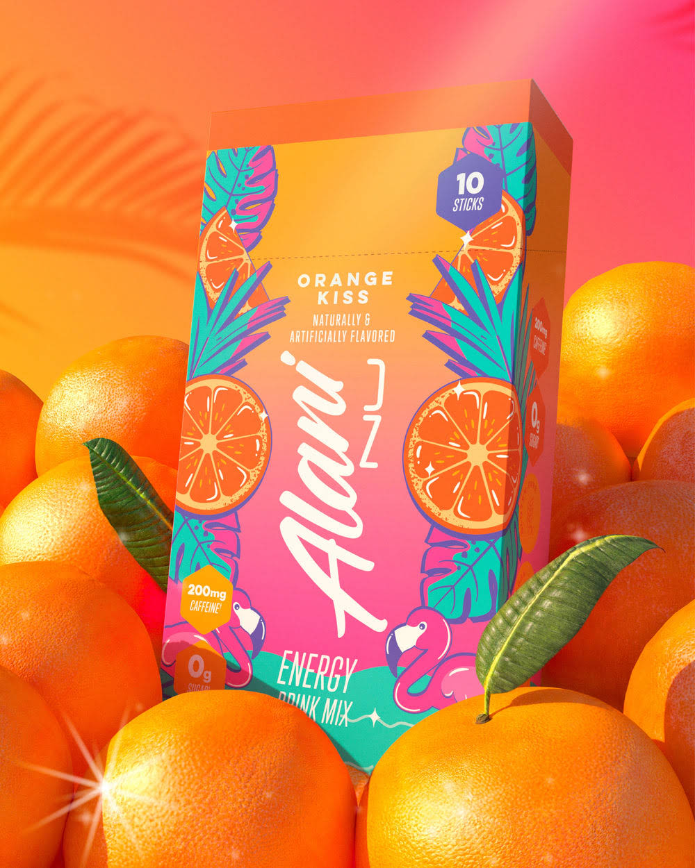 Energy Drink Mix Sticks - Orange