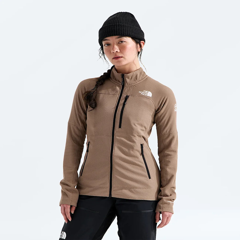 Women's Full-Zip Fleece Jacket - Garnet