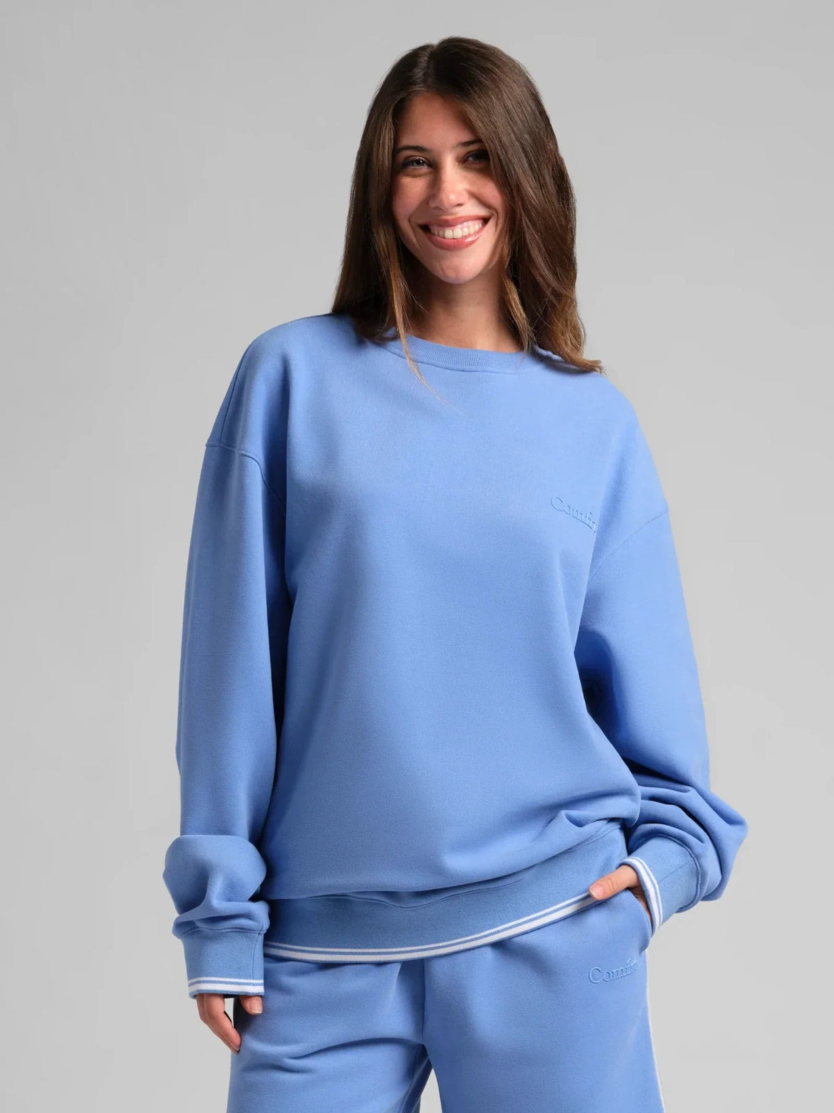 Lightweight Crewneck Sweatshirt - Yellow