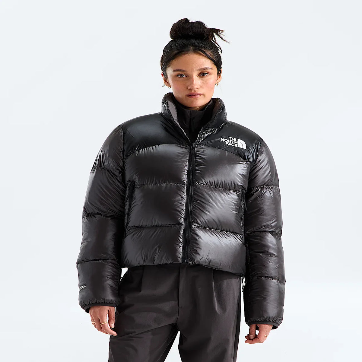 Women's Reversible Insulated Jacket - Gray/Black
