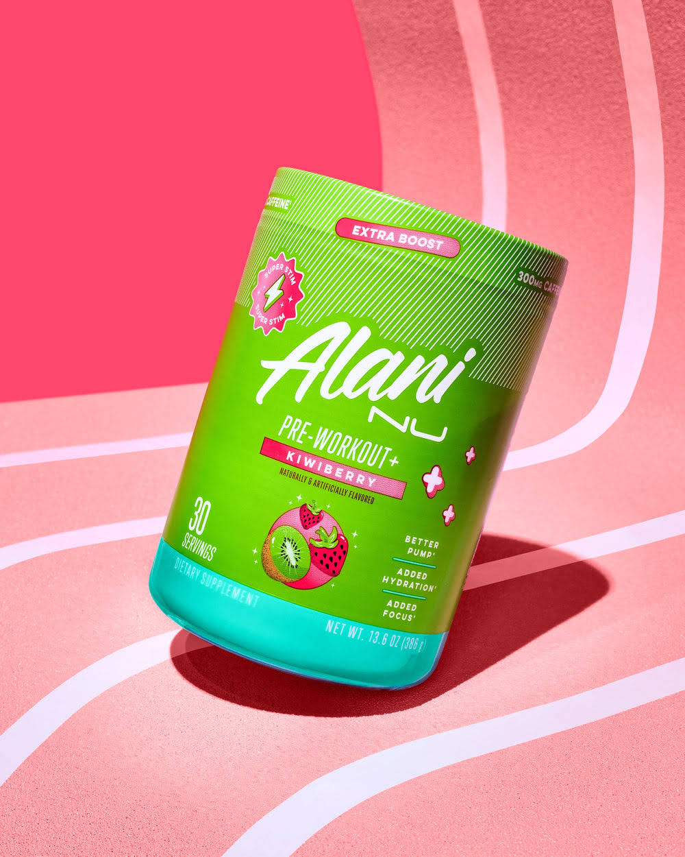 Pre-Workout Powder - Kiwi Strawberry