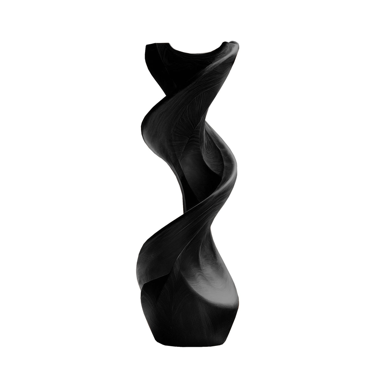 Sylvaris Sculpted Solid Wood Pedestal Stand