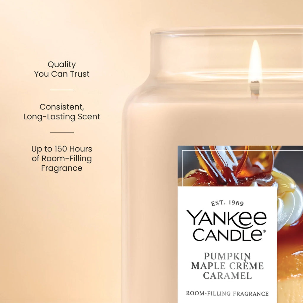 Large Jar Candle - Pumpkin Caramel