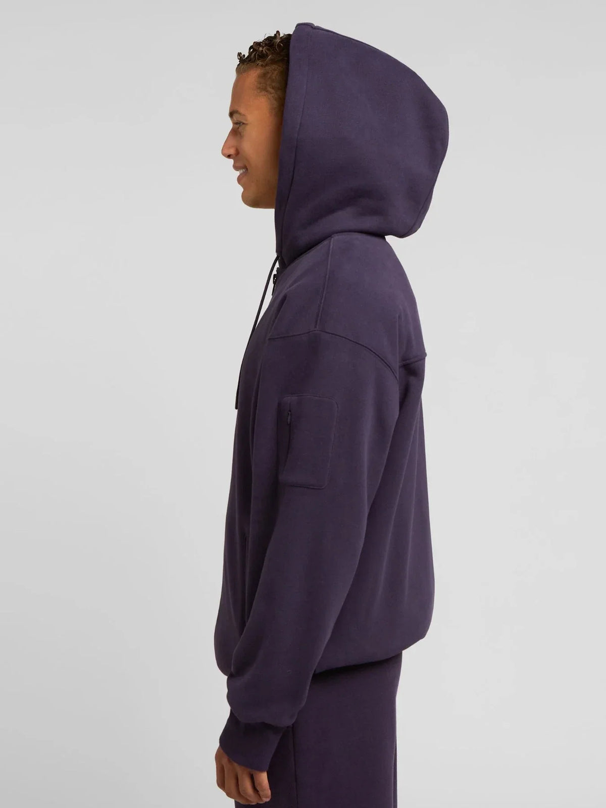 Zip Hoodie - Blackberry