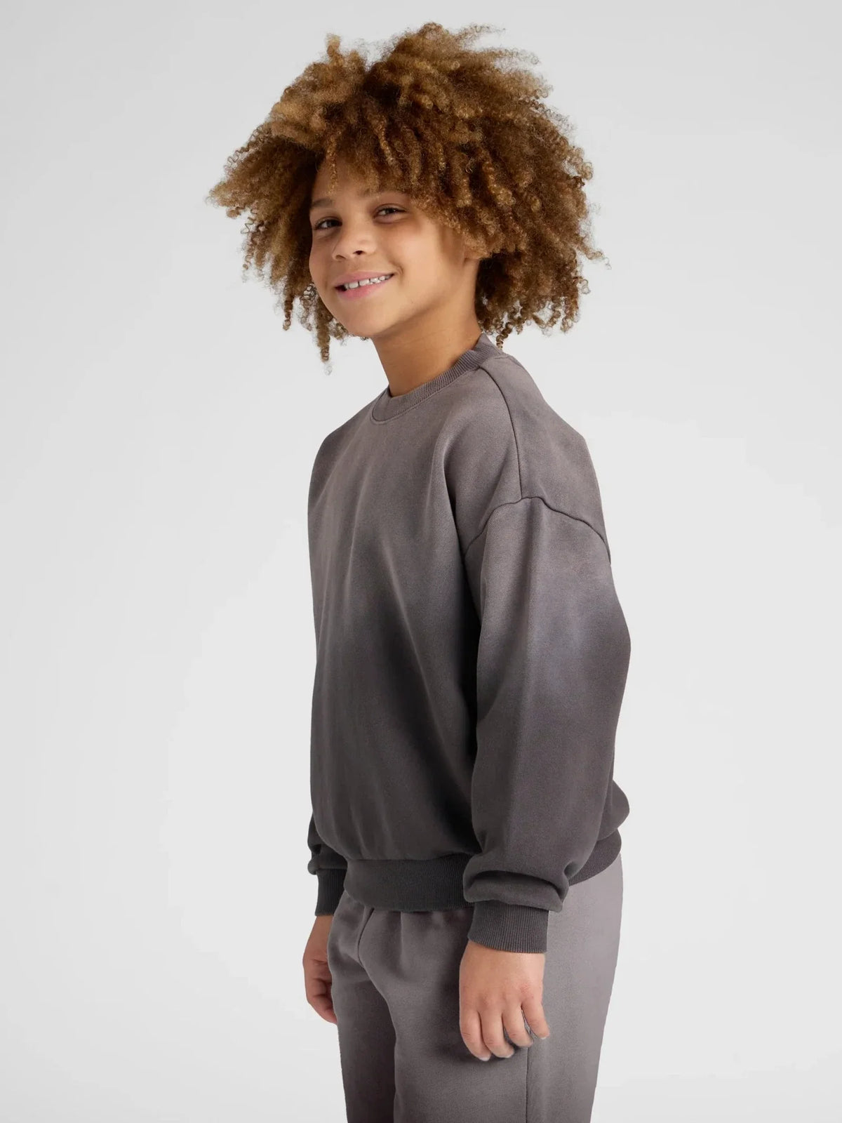 Kids' Crewneck Sweatshirt - Graphite