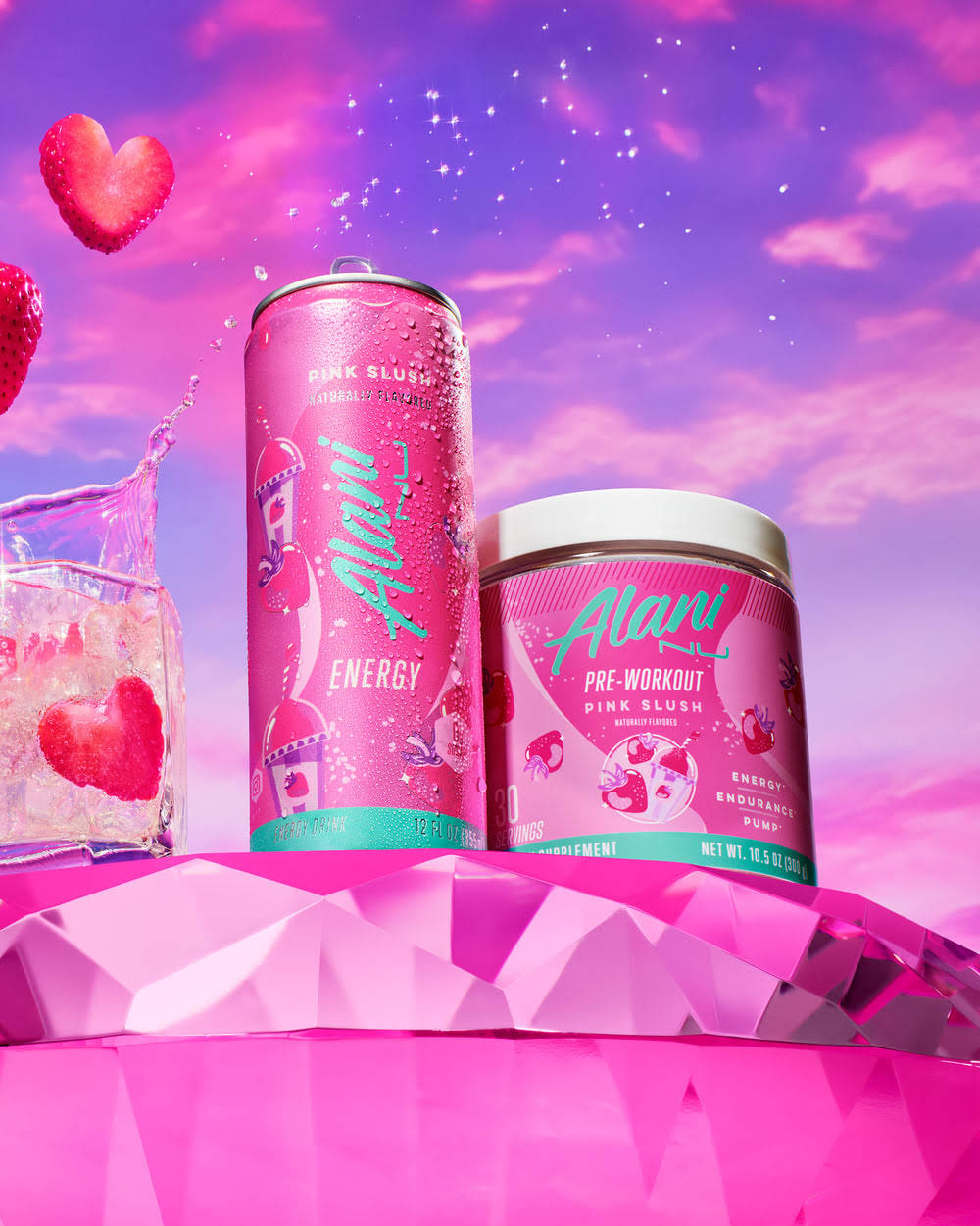 Energy Drink And Pre-Workout Bundle - Pink