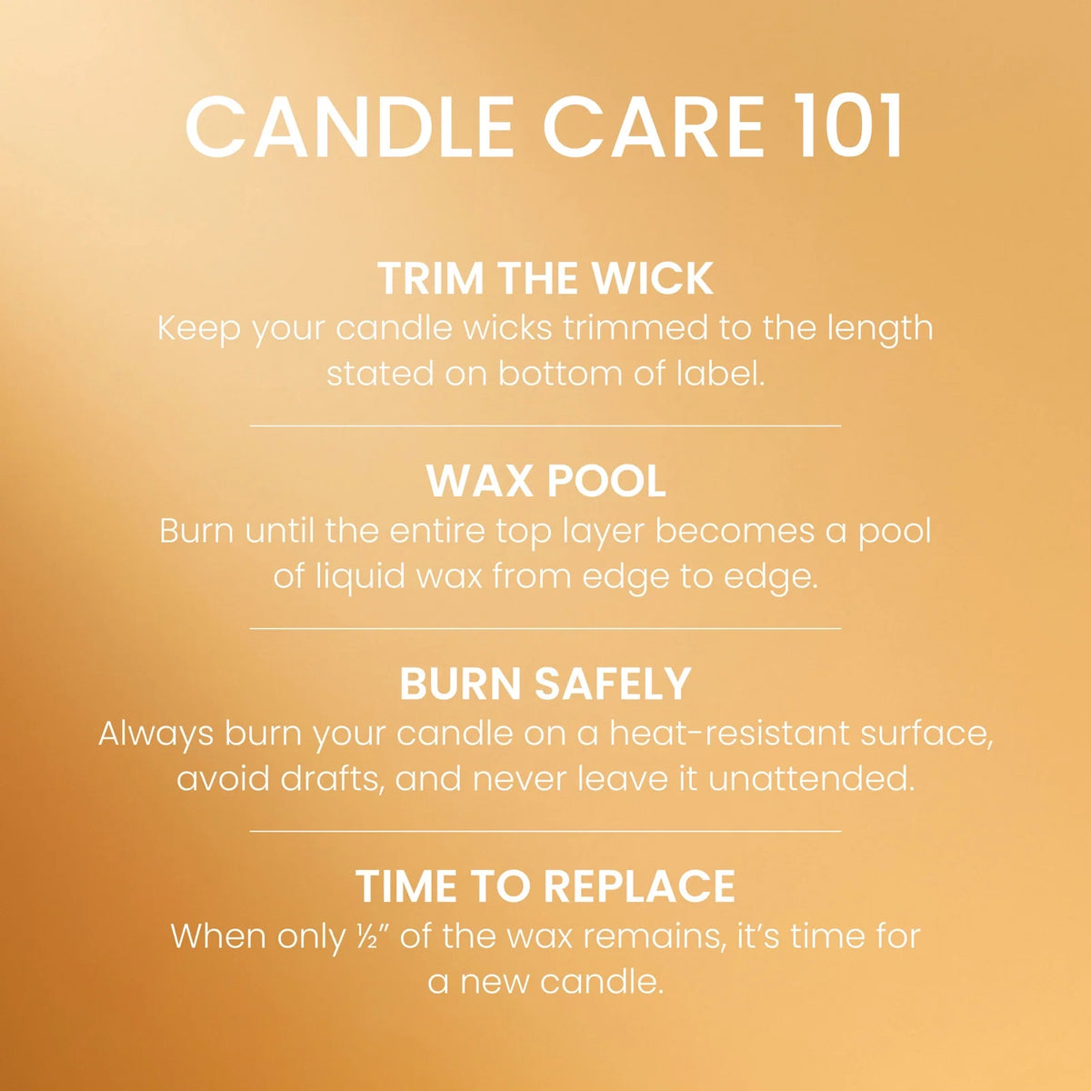 Large Honey Scented Tumbler Candle