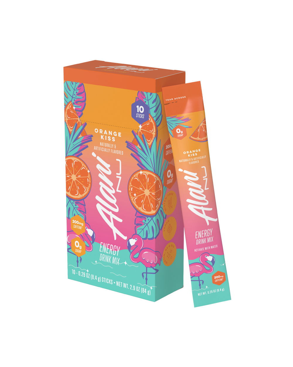 Energy Drink Mix Sticks - Orange