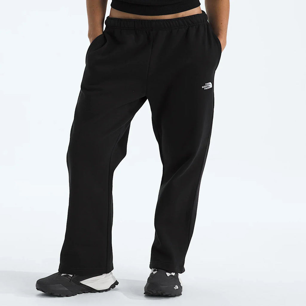 Women's Straight-Leg Sweatpants - Black
