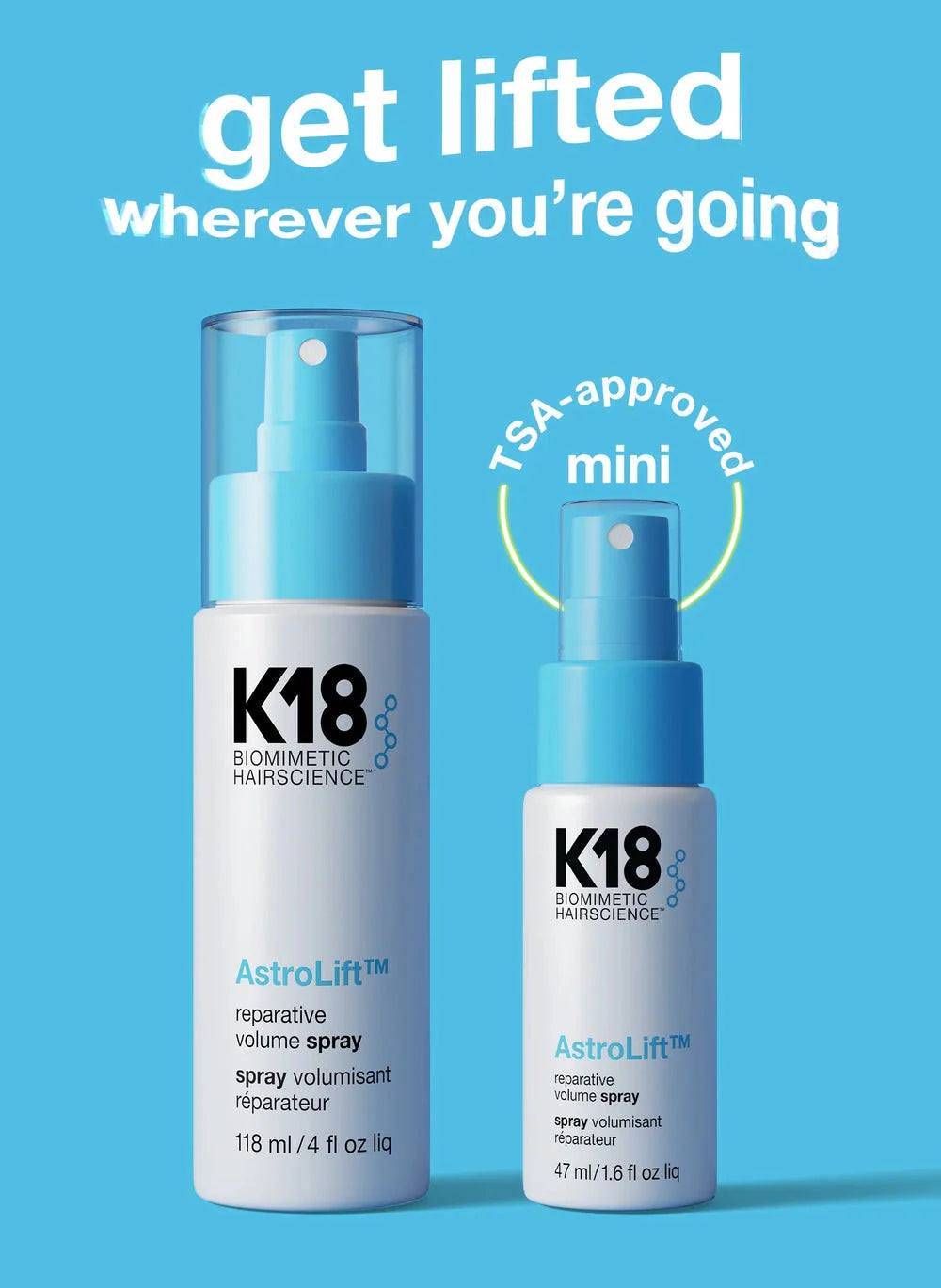 Mini Lightweight Volume Spray