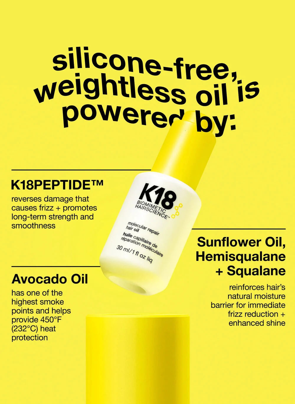 Repairing Smoothing Hair Oil